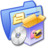 Folder Blue Software Games Icon